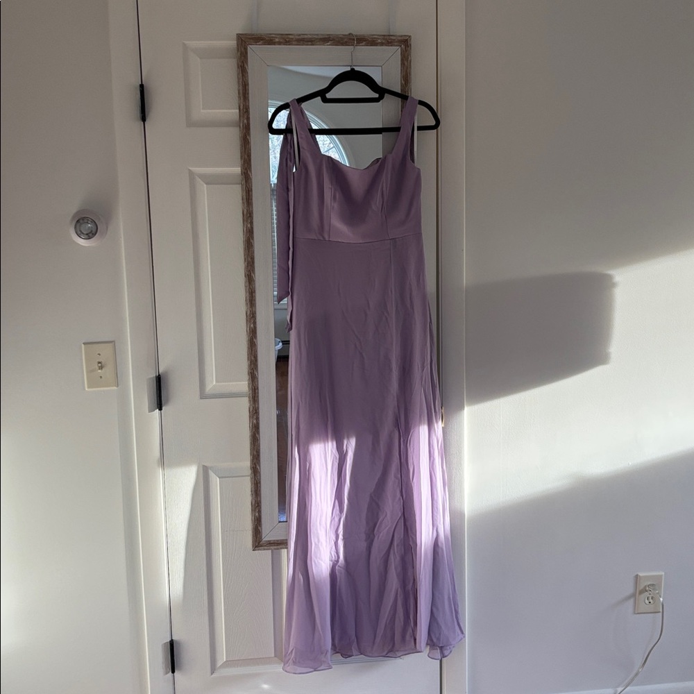 NWT NEVER WORN Lavender chiffon Birdy Grey dress “Alex” size M